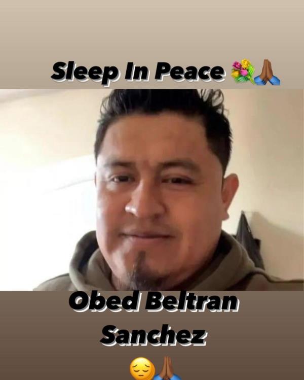 Obed Beltran-Sanchez was killed in the shooting at Mount Eden subway shooting.