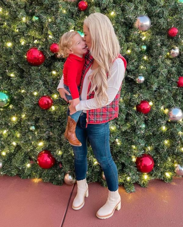 Popular Texas blogger Laura Merritt Walker and her son Callahan.