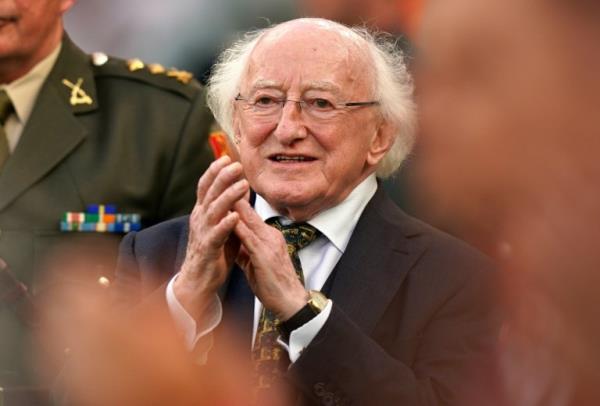 President of Ireland Michael D Higgins 