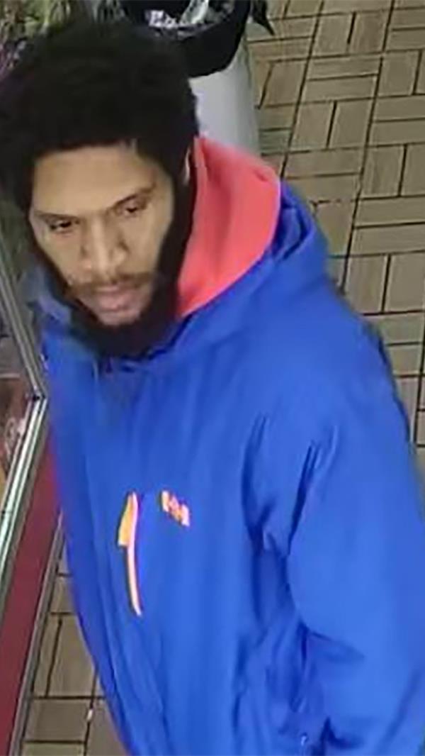 The suspect is pictured.