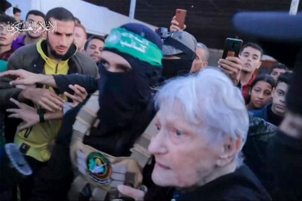 Adar was famously the grandmother pictured being carried away in a golf cart by Hamas terrorists.