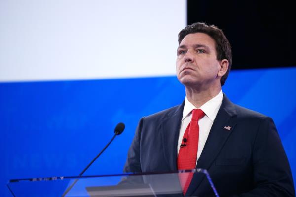 Republican presidential candidate Florida Gov. Ron DeSantis