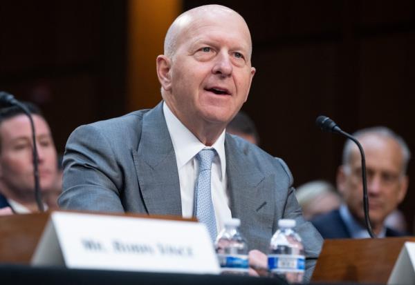 Goldman Sachs CEO David Solomon testifies on Wednesday.