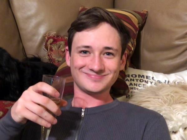 Blaze Bernstein smiles in a past photo. 