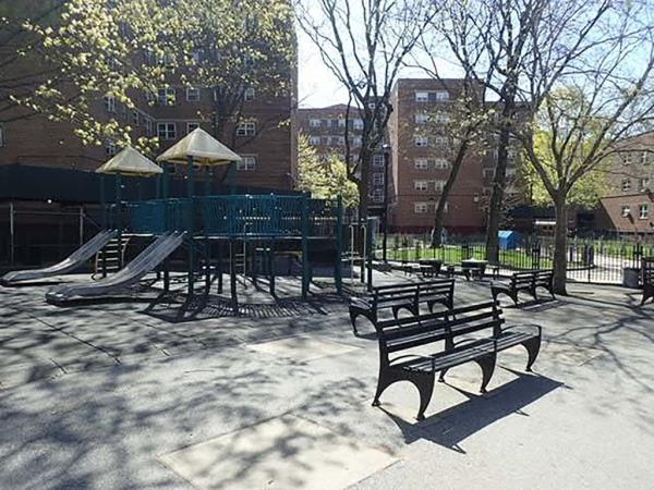 Brooklyn gang shooting scene.