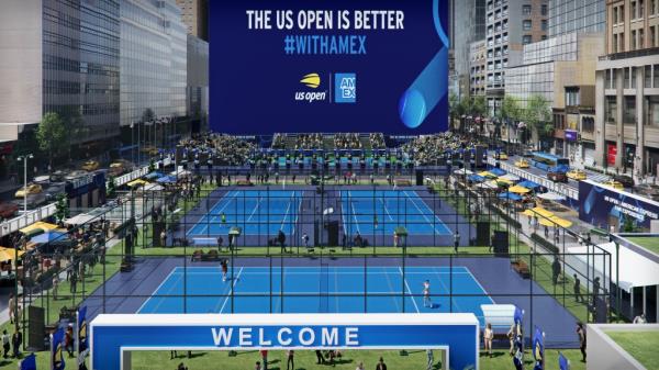 Vornado Realty Trust is mulling a plan to build tennis courts for the US Open in Midtown Manhattan.