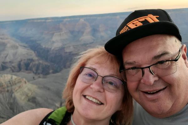 Simeon Hendrickson, 61, and his wife, Laurie Hendrickson, 