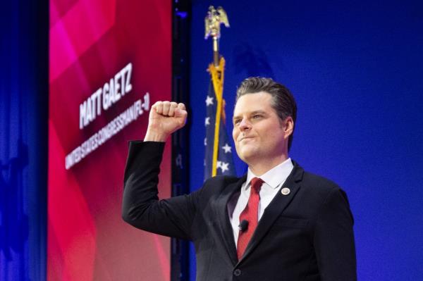 Former Rep. Matt Gaetz suggested that he might run for governor of Florida in 2026.