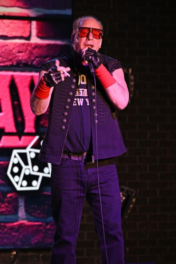 Andrew Dice Clay on stage.