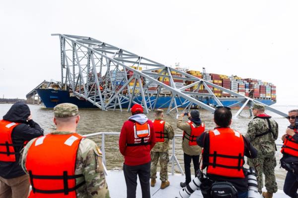 The Francis Scott Key Bridge collapsed on March 26 when it was struck by a cargo ship.