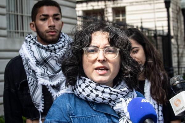 A spokesperson for protesting students at Columbia University