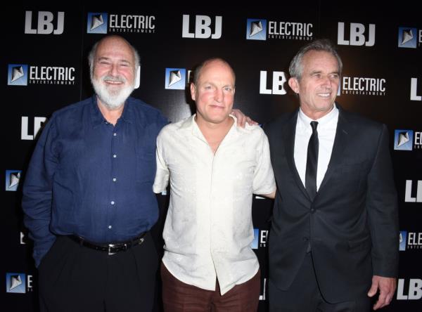 Rob Reiner, Woody Harrelson and Robert F. Kennedy Jr.