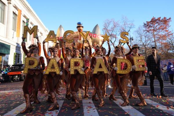 The parade will also feature 12 marching bands, hundreds of clowns, and eight performance groups.