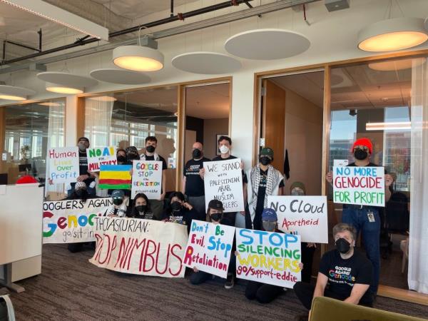 Google protesters last week