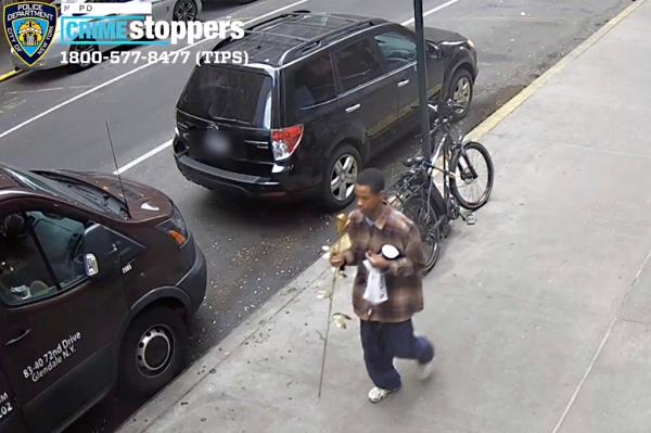 Deikel Alcantara is accused of stealing a $3k gold-plated rose from a church’s 9/11 memorial.