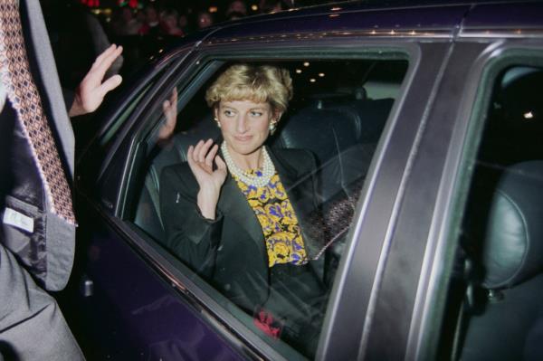 Princess Diana in Lo<em></em>ndon in April 1993