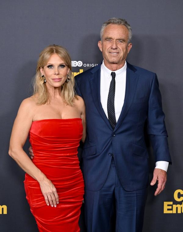 Cheryl Hines and Robert Kennedy Jr.