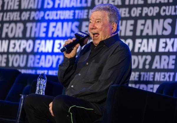 William Shatner at the FAN EXPO Chicago 2024