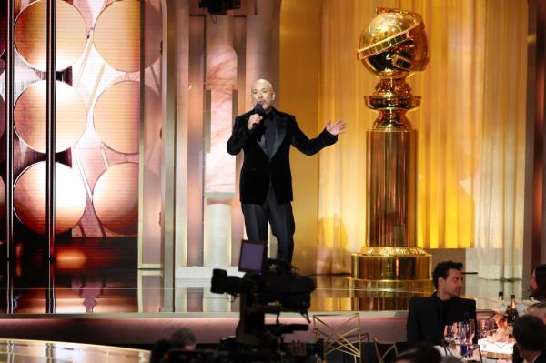 Jo Koy hosting the 2024 Golden Globes on January 7, 2024. 