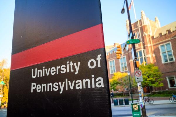 The University of Pennsylvania is pictured.