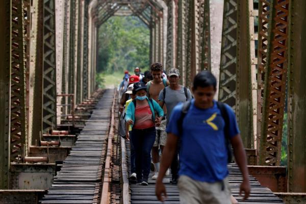 Border Patrols have been overwhelmed dealing with the surging numbers of migrants, which, last Tuesday, topped 10,000 in a single day.