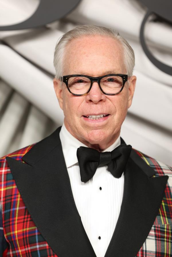 Posed shot of Tommy Hilfiger. 