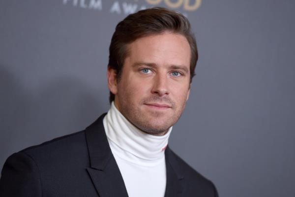 Armie Hammer appears at the Hollywood Film Awards in Beverly Hills, Calif., on Nov. 4, 2018. 