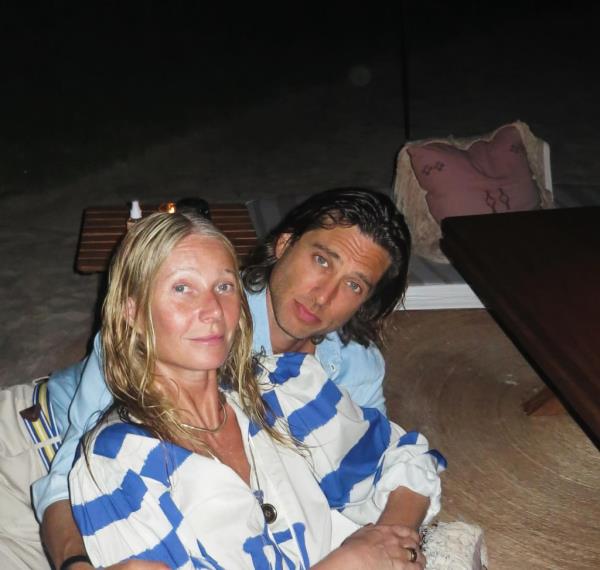 Gwyneth Paltrow celebrates Brad Falchuk