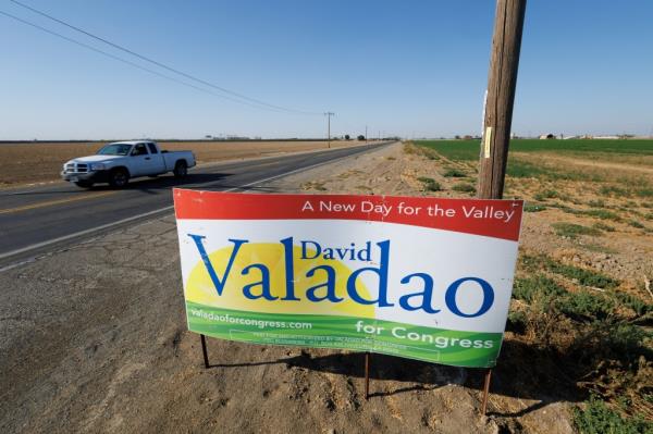 Valadao is re-matching Rudy Salas for the seat in the blue-leaning district.