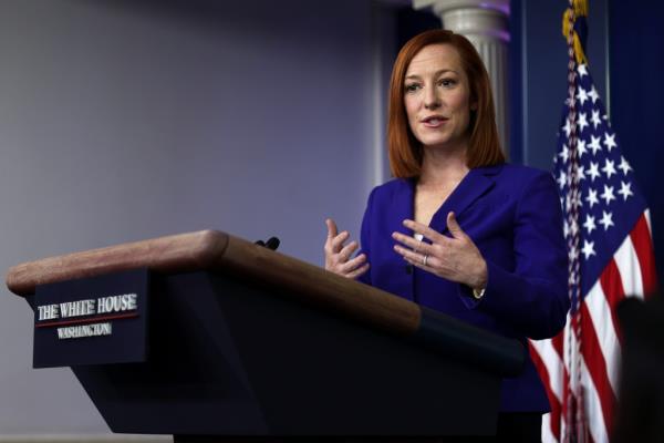 White House Press Secretary Jen Psaki.