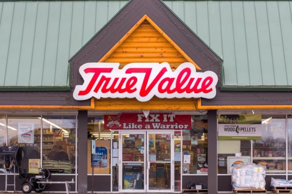 True Value store exterior.