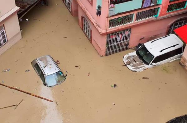 The flooding was caused by cloudbursts — sudden, very heavy rains — which are defined as when more than 3.9 inches of rainfall occurs within 3.8 square miles within an hour.