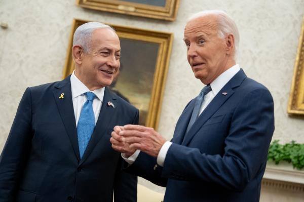 Netanyahu thanked Biden for 