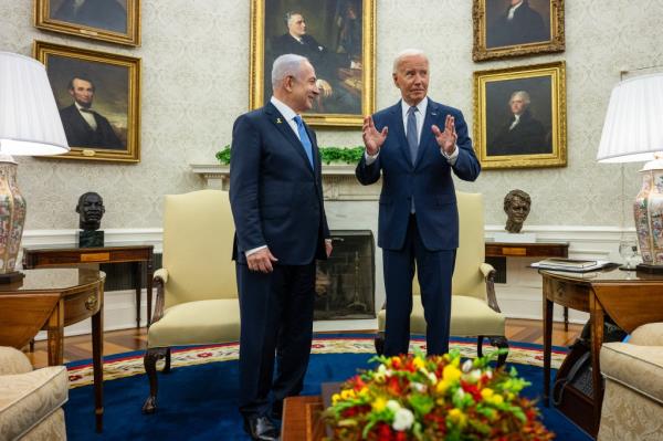 Netanyahu's speech at the Capitol building was met with thousands of anti-Israel protesters.