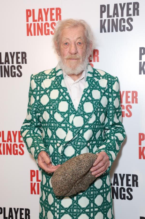 Sir Ian McKellen attends the press night after party for 