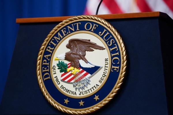 Justice Department logo