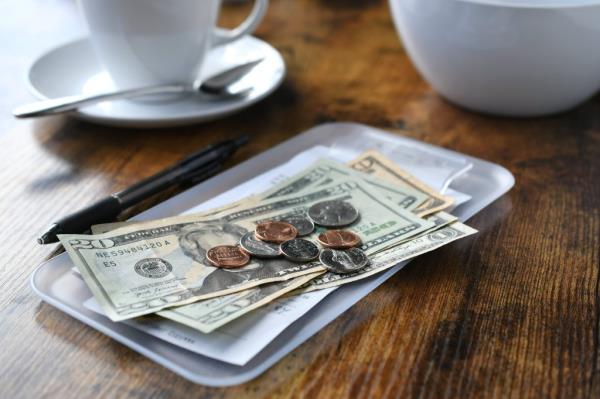 Tips left at restaurants are another everyday expense that is not factored into the CPI.