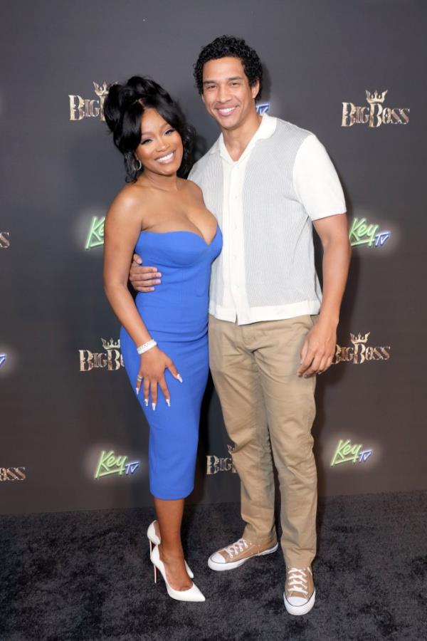 Keke Palmer, Darius Jackson at the Grammy Museum in May 2023