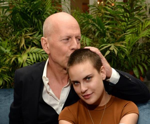 Bruce Willis and daughter Tallulah Willis