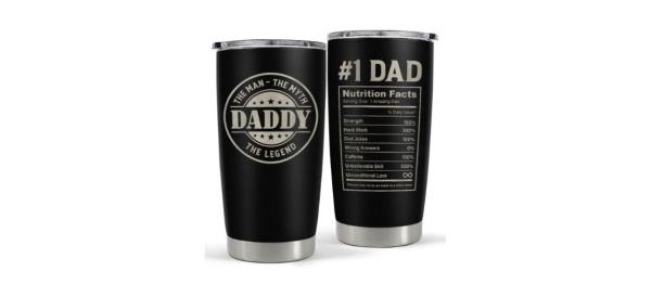 Sandjest Daddy The Man The Myth The Legend 20-Ounce Tumbler